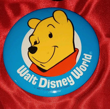 Vintage 1980s Disney Parks Disneyland Winnie the Pooh Pin-Back Button - ... - $20.99
