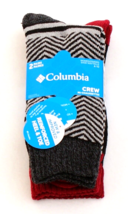Columbia Crew Socks 2 in Package Women&#39;s 4-10 New in Package - £23.38 GBP