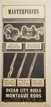 1949 Print Ad Ocean City Fishing Reels &amp; Rods Montague City,MA Philadelphia,PA - £9.18 GBP