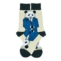 Dignified Reflective Panda Wearing a Suit Socks (Adult Large) - £7.50 GBP