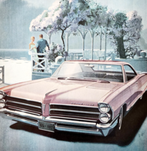 1965 Pontiac Bonneville Wide Tracks Advertisement Automobilia Vintage DW... - $29.99