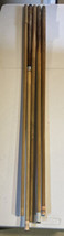Used pool sticks 5 unbranded, needs work, a hot mess - £71.39 GBP