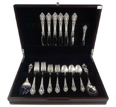 Eloquence by Lunt Sterling Silver Flatware Service For 6 Set 28 Pieces - £1,256.45 GBP