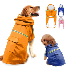 Reflective Waterproof Dog Raincoat - £23.10 GBP+