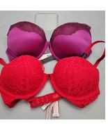 Victoria’s Secret 32C Bra&#39;s Bombshell add 2 Cups Padded Bra Push Up - $59.97