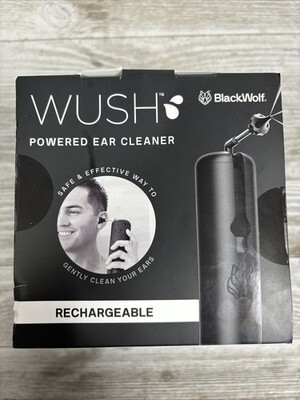 Wush BlackWolf Rechargeable Triple Jet Stream Powered Ear Cleaner #WUSH0706 Item image 2