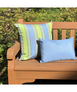 Pillow Decor - Sunbrella Bravada Limelite 20x20 Outdoor Pillow (PD1-0004... - £44.19 GBP