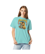 Unisex Garment-Dyed Heavyweight T-Shirt – Jurassick (Lagoon Blue) - $82.47 CAD