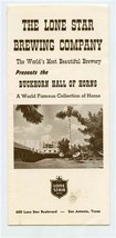 Lone Star Brewing Company Brochure Buckhorn Hall of Horns San Antonio Texas - $17.82