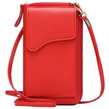 Women&#39;s Small Crossbody Shoulder Bags PU Leather Female Cell Phone Pocket Bag La - £14.52 GBP