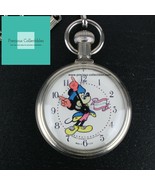 Extremely rare! Mickey Mouse commemorative pocket watch with original chain - £430.01 GBP