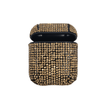 Bling Luxurious Rhinestone Diamond Design Case Cover GOLD For AirPod AirPods 1 2 - £4.68 GBP