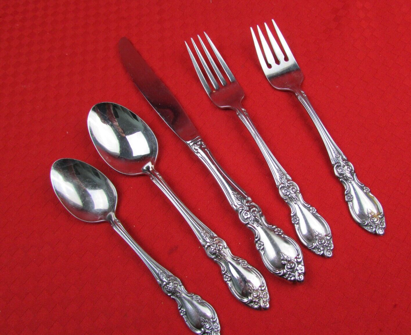 Primary image for CHOICE Oneida Community stainless flatware LOUSIANA pattern CHOICE PIECES