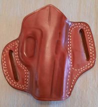 Fits WALTHER PKK/S 3.3”BBL Handmade Leather Belt Holster With Open Top #1170# RH image 8