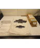 GM 84722856 Emblem Set Front and Rear BLACK Bowtie General Motors - €121,00 EUR
