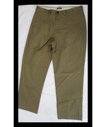 Lands End Traditional Fit Chino Pants Mens Size 40x28.5 Beige Expandable... - $27.20 CAD