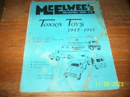 1960&#39;s McElwees Tonka Toys Price Guide 1947-1961 - £19.66 GBP