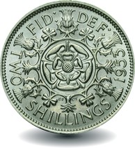 Uncirculated 1953 Queen Elizabeth II Proof Two Shillings Florin Coin - £23.80 GBP