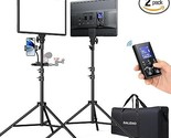2-Pack Photography Lighting With 2.4G Remote, Two 18&quot; 45W Studio Lights ... - $370.99