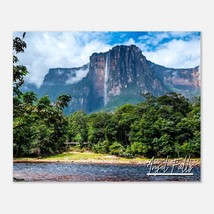 Angel Falls Venezuela Poster Print Wall Art | Angel Falls Home Decor | Angel Fal - $19.99