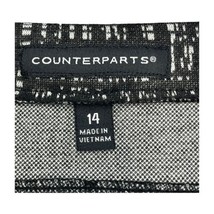 Counterparts Skirt Pull On Classy Career Multicolor Women’s Size 14 - $16.65