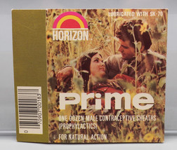 Horizon Prime Prophylactics Blattscheiden Kondom Verpackung Werbe - £31.59 GBP