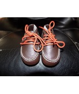 JANIE AND JACK  BABY BOY BROWN BOOTS SIZE 2 NWOT - $48.15 CAD