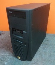 Vintage Antec Design Pentium 4 Era Black Mid Tower Gaming PC Case w/ 350... - $272.25