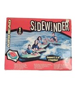Vintage Airhead Sidewinder 1 RIDER Inflatable Towable Tube Float Kwik Connect - $290.24