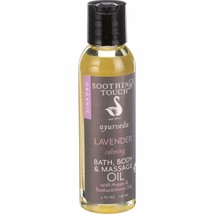 Soothing Touch Bath Body And Massage Oil - Organic - Ayurveda - Lavender - Ca... - £8.59 GBP