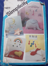 Simplicity Set Of Nursery Mobiles & Pillows One Size #6480 - $4.99