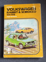 1975-78 Volkswagen VW Rabbit &amp; Scirocco Clymer Shop Repair Manual Guide ... - $14.95