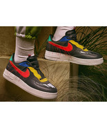 NIKE Hommes Formatrices AIR FORCE 1 BHM Multicolore Taille EU 44 CT5534-001 - £108.27 GBP