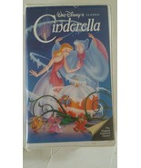 Cinderella Walt Disney&#39;s Classic Black Diamond collection VHS # 410 Orig... - $294.33 MXN