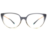 Tiffany and Co Eyeglasses Frames TF2206 8298 Gray Clear Fade Gold Blue 5... - $140.03