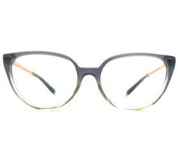 Tiffany and Co Eyeglasses Frames TF2206 8298 Gray Clear Fade Gold Blue 53-16-140 - $139.94