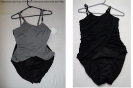 Magicsuit Solid Lisa One-Piece Swimsuit black 8 12 14 16 / STONE 10 - £44.38 GBP+