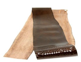 Authentic Snakeskin Snake Skin Belly Hide Leather Pelt Craft Supply Glos... - $18.81+