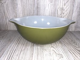 Vintage Pyrex Green Large Mixing Bowl Verde Avocado #443 Nesting 2.5 Quart - £9.27 GBP