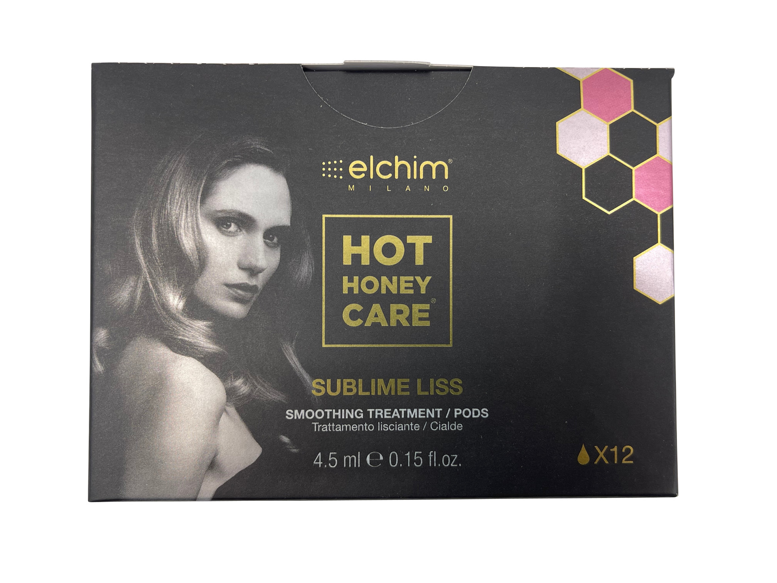 Elchim Milano Hot Honey Care Sublime Liss Smoothing Treatment Pods 0.15 oz. x 12 - $16.91