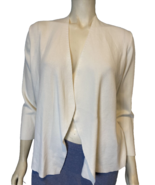 Red Ivory 3/4 Sleeve Open Cardigan Size L - $354.99 MXN