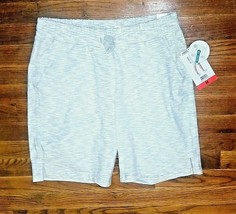 MONDETTA Bermuda Shorts Light Grey Combo Women Active Size Medium Pockets - $20.59