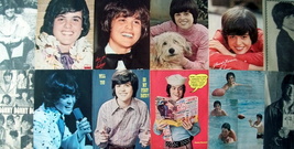 DONNY OSMOND ~ (12) Color and B&amp;W Vintage PIN-UPS from 1971-1972 ~ Clippings - £8.62 GBP