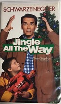 Jingle All The Way (VHS, 1997) Tested-Rare Vintage Collectible-Ships N 24 Ore - £7.91 GBP