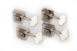 Fender Pure Vintage Bass Tuning Machines, Nickel-Plated Steel, (4) - £67.21 GBP