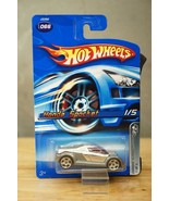 NOS 2005 Hot Wheels 066 Honda Spocket Chrome Burnez Metal Toy Car Mattel - £6.54 GBP