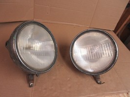 Pair Antique Buick Tilt Ray Headlights Spotlights - $840.22