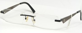 Collection Creativ 1185 360 Black /BROWN Unique Eyeglasses Glasses 53-15-135mm - £34.09 GBP