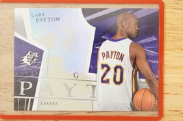 2003-04 SPx Basketball Card Hologram #37 Gary Payton Los Angeles Lakers HOF - £6.58 GBP