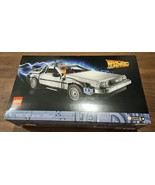 LEGO Icons Back to The Future Time Machine 10300, Model Car Building Kit NEW - $179.99